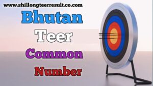 Bhutan Teer Common Number