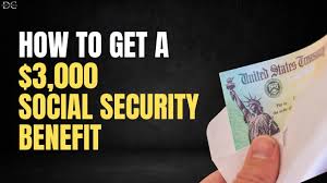 $3000 Social Security payment 